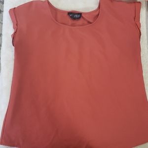 Sweet Wanderer burnt orange shirt Large